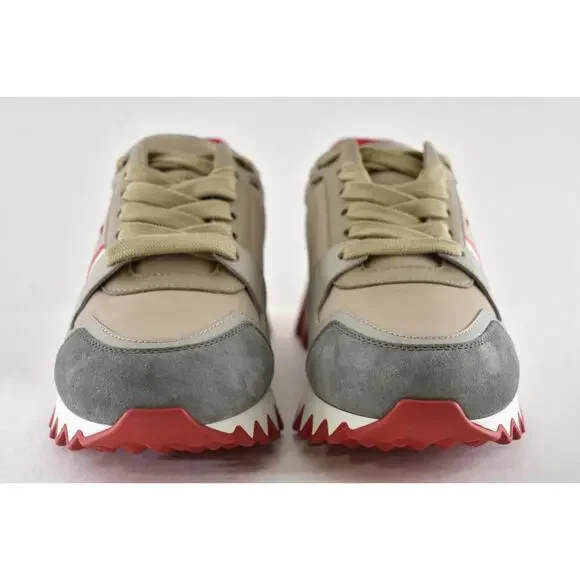 Christian Louboutin Nastroshark Donna Flat Saharienne Platform Lowtop Sneaker 38 - Picture 8 of 14